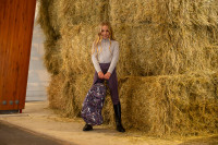 Jasmin-laukku lasten ratsastussaappaille: Montana Grape