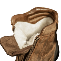 Ratsastus/tallikengät vetoketjulla + aito villa