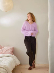 Sandnes Garn Neulemallisto 2402 Ballerina Chunky Mohair