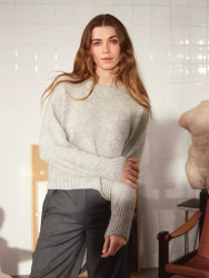 Heather Sweater 2403-13 neuleohje suomeksi
