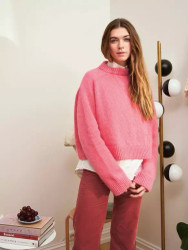 Wendy Sweater 2403-11 neuleohje suomeksi