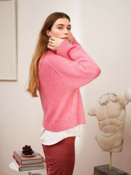 Wendy Sweater 2403-11 neuleohje suomeksi