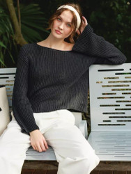 Fenny Sweater 2404-05 neuleohje englanniksi