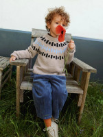 Sandnes Garn Cole Sweater junior neuleohje englanti