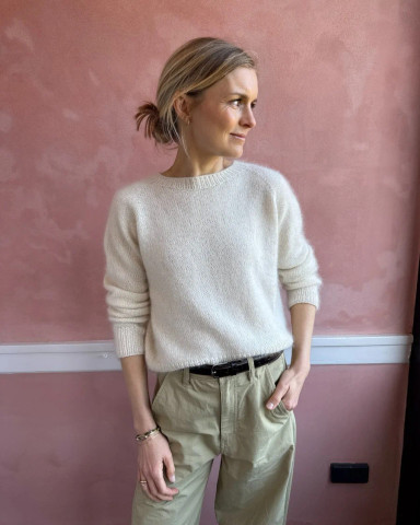 Ei hienouksia -No Frills Sweater -  Neuleohje suomenkielinen