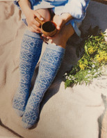 Heart Blues -polvisukat tarvikepaketti