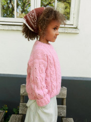 Junia Sweater junior neuleohje englanti