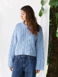 Sandnes Garn Junia Sweater 2606_11, neuleohje suomi
