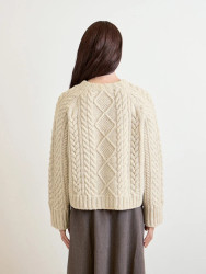 SandnesGarn Loom Sweater, neuleohje suomi