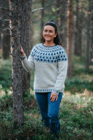 Mustikkaneuleen tarvikepaketti, Sisu Knitwear
