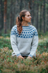 Mustikkaneuleen tarvikepaketti, Sisu Knitwear