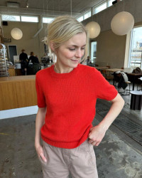 Poppy tee, Neuleohje suomi