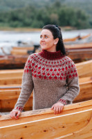 Puolukkaneuleen tarvikepakkaus, Sisu Knitwear