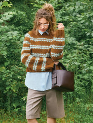 Sandnes Garn 2507_08 Ridge Sweater, Neuleohje suomi