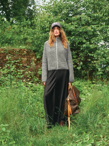 Sandnes Garn 2507_10 Tia Zipper Jacket, Neuleohje suomi