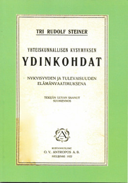 Yhteiskunnallisen kysymyksen ydinkohdat