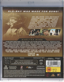 007 - Erittäin salainen Blu-ray (Käyt)