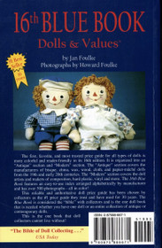 Jan Foulke: 16th Blue Book: Dolls and Values K3 (Käyt)