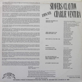 Shavers/Clayton: Jumping With Charlie Ventura 1946 LP (Käyt)