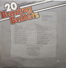 V/A: 20 Blazing Bullets LP (Käyt)