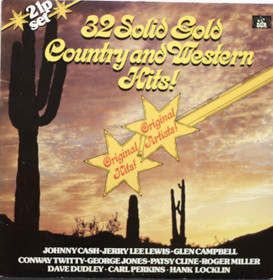 V/A: 32 Solid Gold Country And Western Hits! 2LP (Käyt)