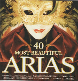 V/A: 40 Most Beautiful Arias 2CD (Käyt)