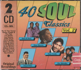 V/A: 40 Soul Classics Vol2. 2CD (Mint)