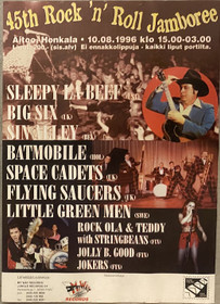 45th Rock 'n' Roll Jamboree-juliste K3 (Käyt)