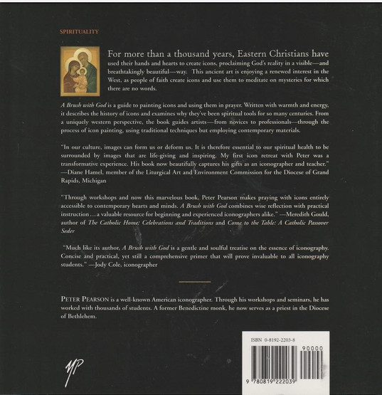 Peter Pearson: A Brush with God: An Icon Workbook K3 (Käyt)