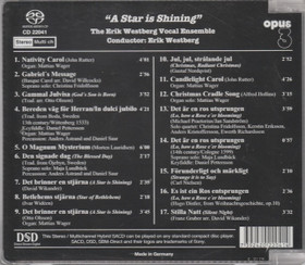 The Erik Westberg Vocal Ensemble: A Star Is Shining SACD (Käyt)