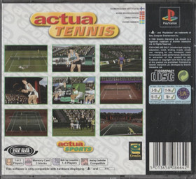 Actua Tennis PSone (Käyt)