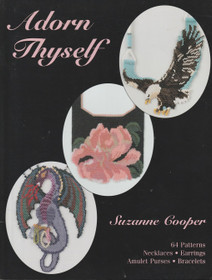 Suzanne Cooper: Adorn Thyself 64 patterns Peyote or Brick Stitch K3 