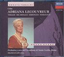 Cilea / Franco Capuana: Adriana Lecouvreur 2CD (Käyt)