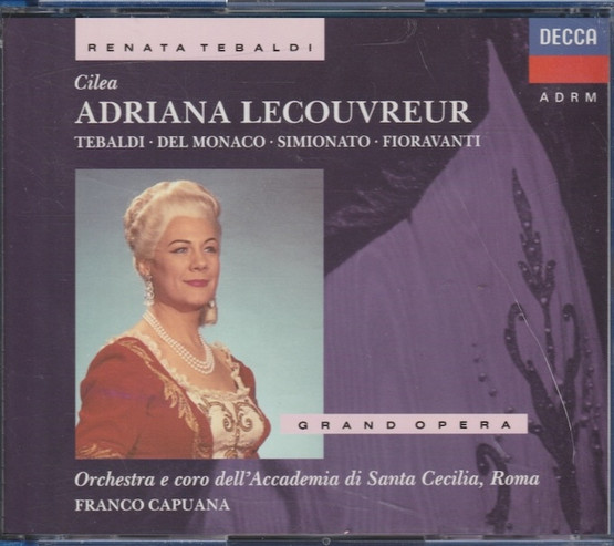 Cilea / Franco Capuana: Adriana Lecouvreur 2CD (Käyt)