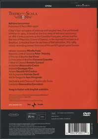 Cilea / Freni / Dvorsky / Gavazzeni: Adriana Lecouvreur DVD (Käyt)