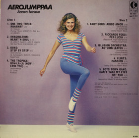 Anne Pohtamo: Aerojumppaa Annen kanssa LP+liite (Käyt)