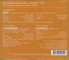 Verdi / Wagner: Aida / Lohengrin & Parsifal Excerpts 2CD (Käyt)