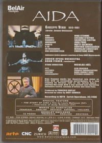 Verdi / Stemme / Licitra /Salminen / Joel / Fischer: Aida 2xDVD (Käyt)