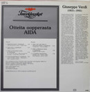 Verdi / Karajan: Aida - otteita Giuseppe Verdin oopperasta LP (Käyt)