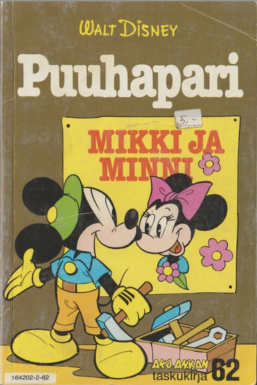 Aku Ankan taskukirja 62: Puuhapari Mikki ja Minni K3 (Käyt)