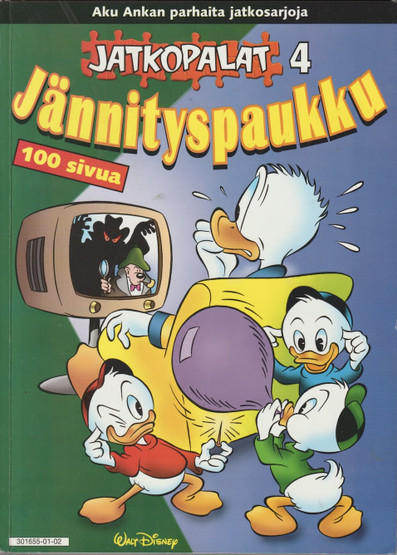 Aku Ankka - Jatkopalat 4 - Jännityspaukku K3 (Käyt)