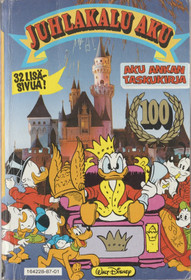 Aku Ankan taskukirja 100: Juhlakalu Aku K3- (Käyt)