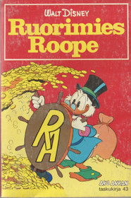 Aku Ankan taskukirja 43: Ruorimies Roope K3- (Käyt)
