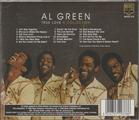 Al Green: True Love (A Collection) CD (Käyt)