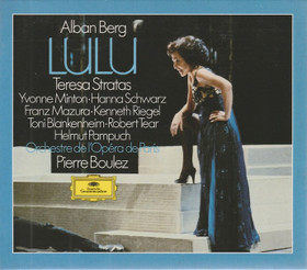 Alban Berg / Teresa Stratas / Yvonne Minton /Boulez: Lulu 3CD Box Käyt