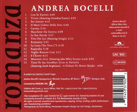 Andrea Bocelli: Romanza CD (Käyt)
