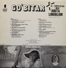 Anita Lindblom: Go'bitar (14 Topplåtar Med Anita Lindblom) LP (Käyt)