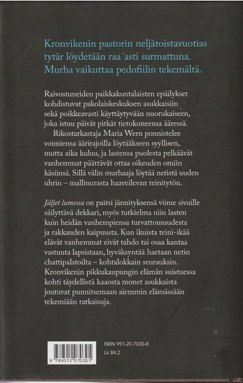 Anna Jansson: Jäljet lumessa K3+ (Käyt)