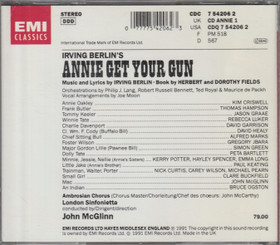 Irving Berlin / John McGlinn: Annie Get Your Gun CD (Käyt)