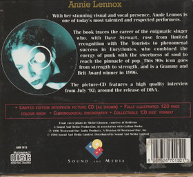 Annie Lennox: Fully Illustrated Book & Interview Disc. CD+kirja (Käyt)